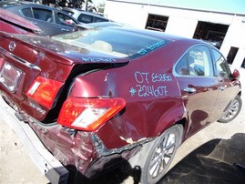 2007 Lexus ES350 Burgundy 3.5L AT #Z24607